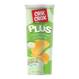 CRIK CROK GR.100 PLUS SOUR CREAM & ONION TUBO