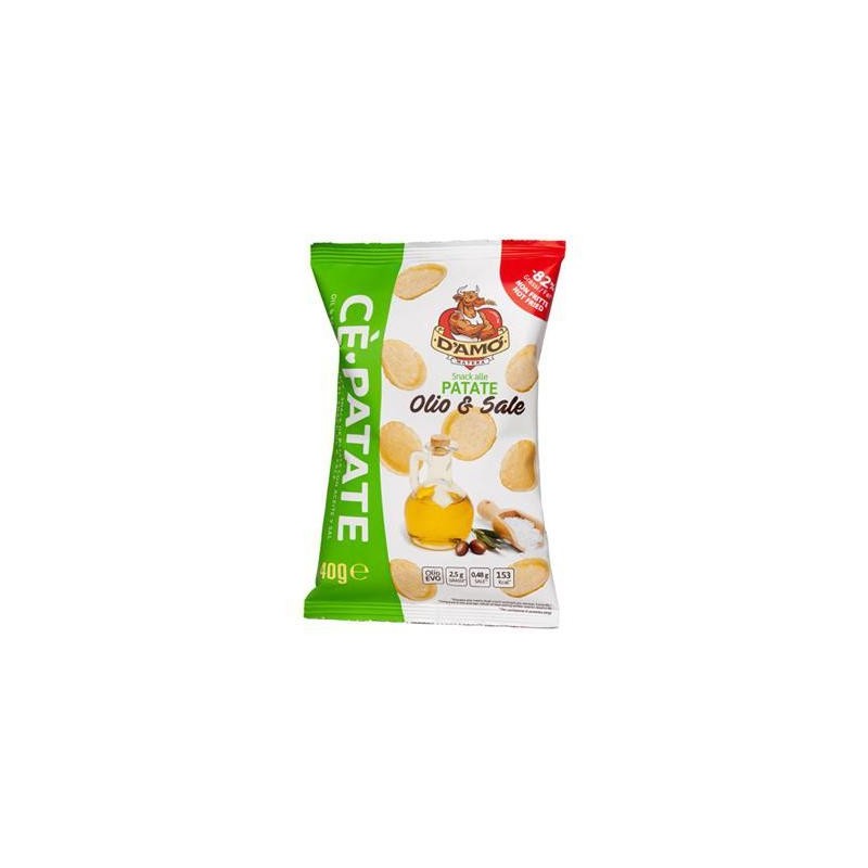 D'AMO PATATE ALL'OLIO & SALE GR.40