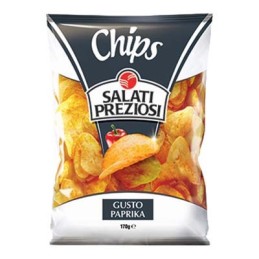 SALATI PREZIOSI CHIPS PAPRIKAGR.170