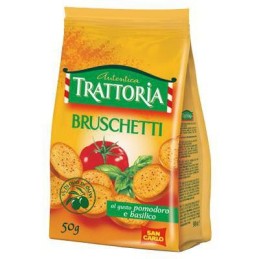 SAN CARLO BRUSCHETTI POMODOROBASILICO GR.50