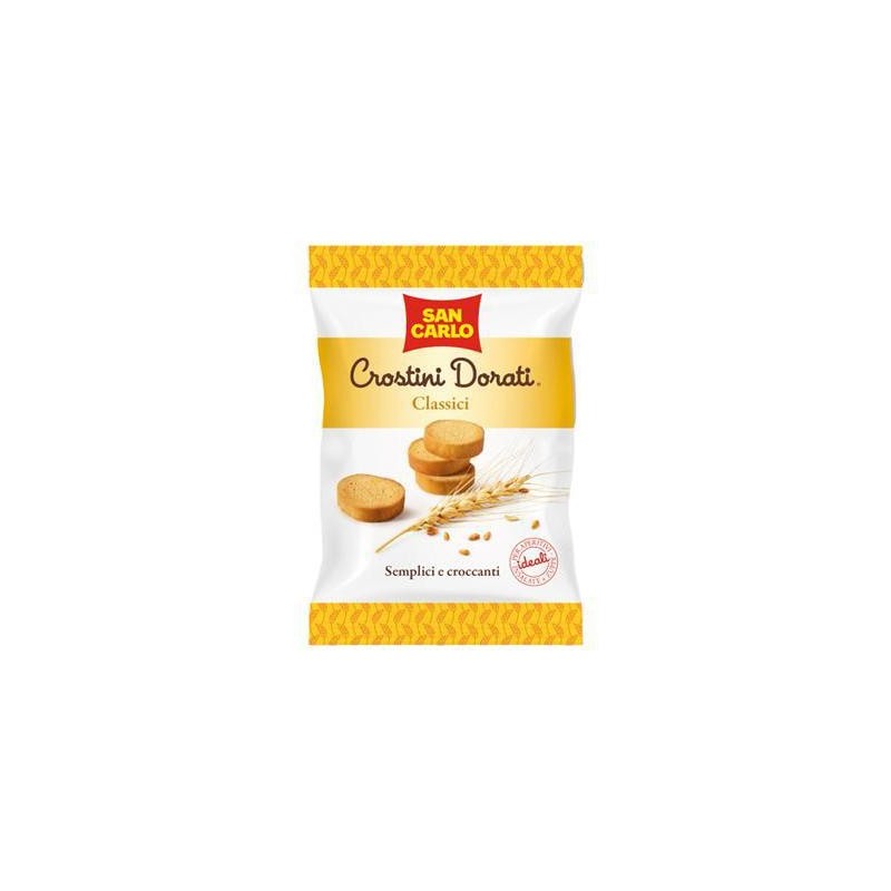 SAN CARLO CROSTINI GR.75 DORATI