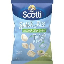 SCOTTI SNACK RISO ONION GR40 CREAM&ONION
