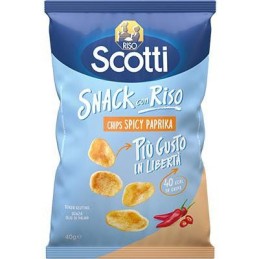 SCOTTI SNACK RISO PAPRIKA GR40 SPICY PAPRIKA