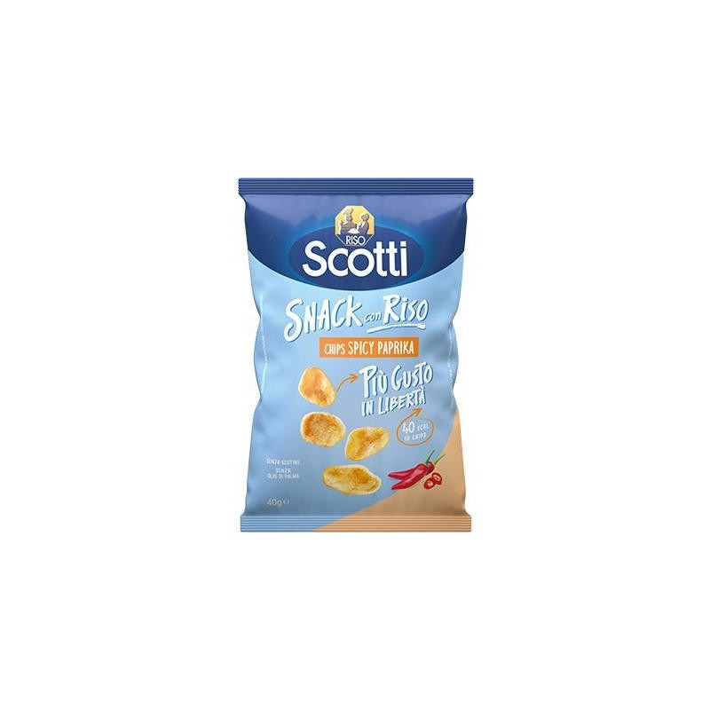 SCOTTI SNACK RISO PAPRIKA GR40 SPICY PAPRIKA