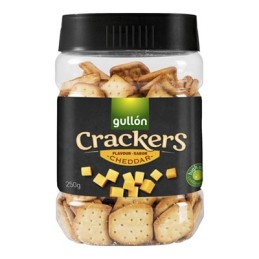 GULLON CREACKERS GR.250 CHEDDAR