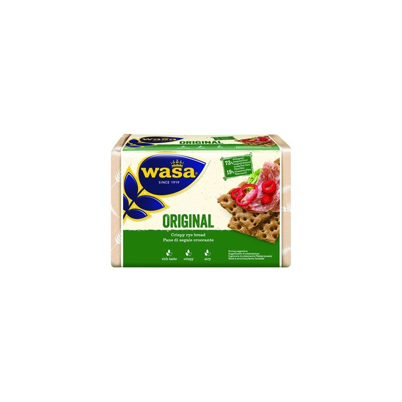 WASA CRACKERS ORIGINAL GR.275COD 1325