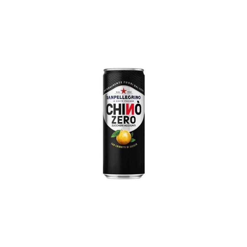 SANPELLEGRINO 33CL CHINO'ZEROLATTINA