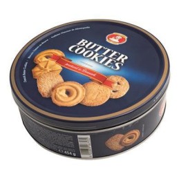 BUTTER COOKIES BISCOTTI DANESI LATTA 454 GR