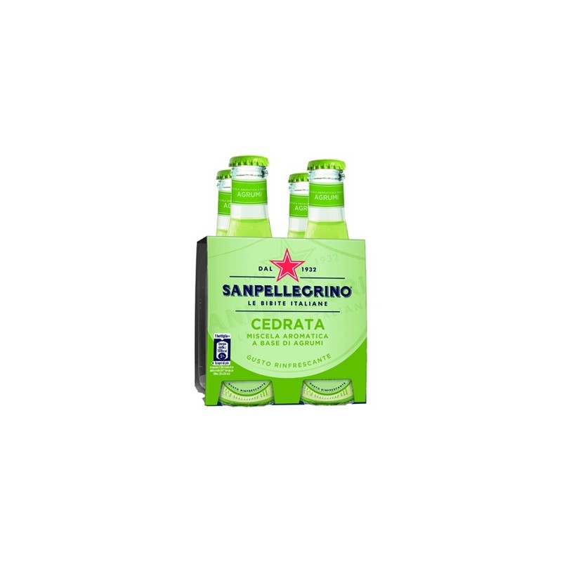 SANPELLEGRINO 4 X 20CL CEDRATA