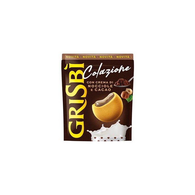 GRISBI COLAZIONE NOCCIOLE E CACAO GR.225