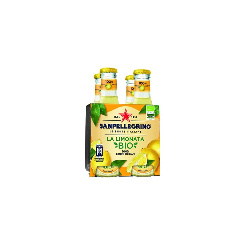 SANPELLEGRINO 4 X 20CL LIMONATA BIO