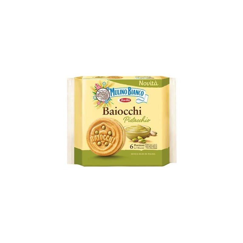 MULINO BIANCO BAIOCCHI AL PISTACCHIO 168 GR