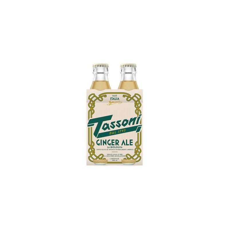 TASSONI 18 CL X 4 GINGER ALE