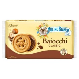 MULINO BIANCO MINI BAIOCCHI SNACK X 6 GR.336 NOCCIOLA