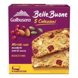 GALBUSERA GR.200 FETTE BISCOTTATE MIRTILLI ROSSI MANDORLE