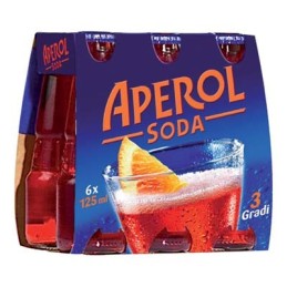 APEROL SODA 3° ML.125 X 6
