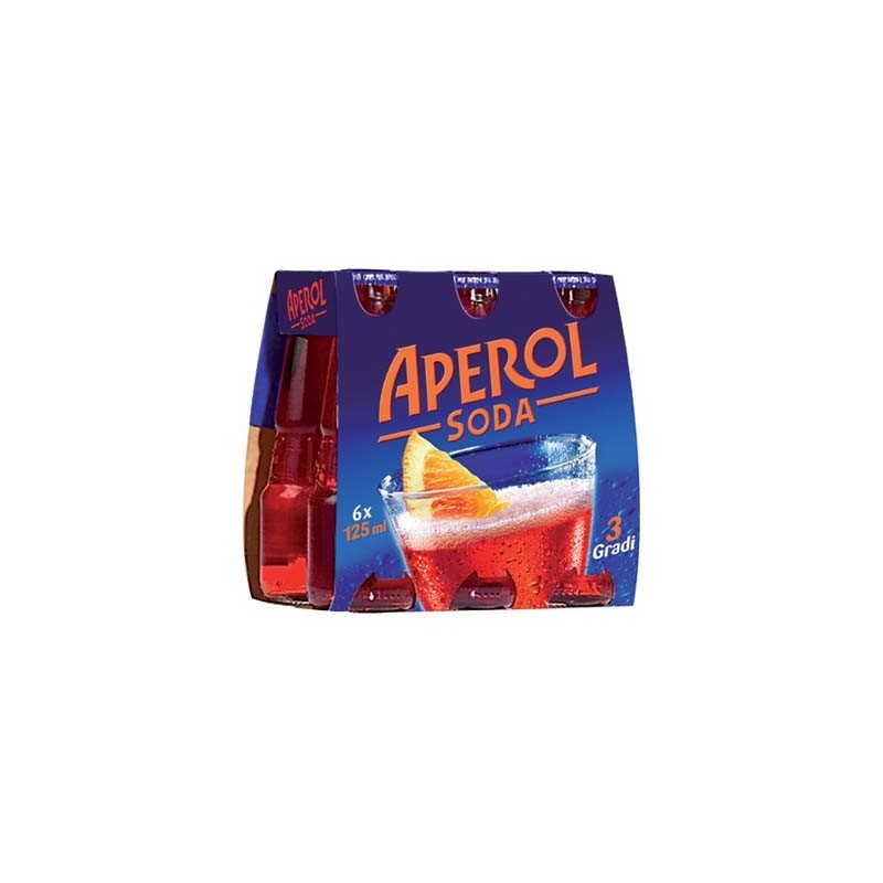 APEROL SODA 3° ML.125 X 6