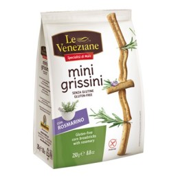 LE VENEZIANE MINI GRISSINI GR.250 SENZA GLUTINE AL ROSMARI