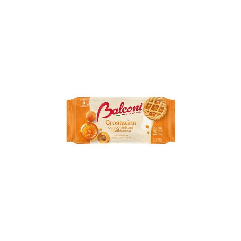 BALCONI CROSTATINA 6X40GR ALBICOCCA
