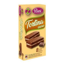 BONI' TORTINA X 8 PZ CACAO