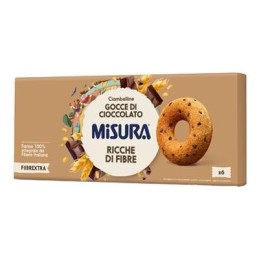 MISURA CIAMBELLINE GR.230 FIBRA EXTRA INTEGRALI GOCCE CIOCCOLATO