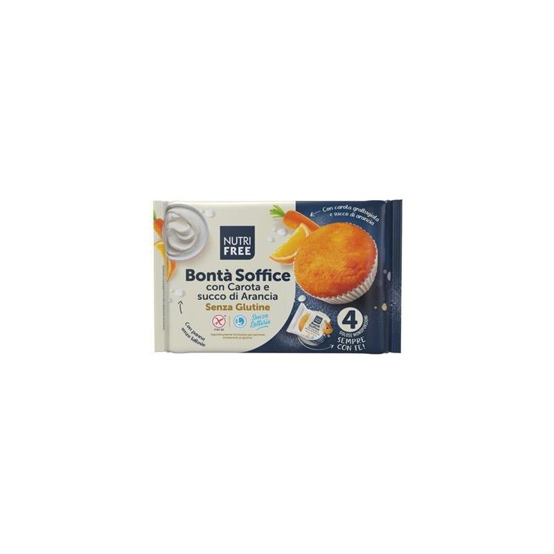 NUTRIFREE BONTA' SOFFICE CON CAROTA E SUCCO DI ARANCIA GR.14