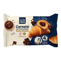 NUTRIFREE CORNETTI CIOCCOLATOSENZA GLUTINE 4 PEZZI GR.2
