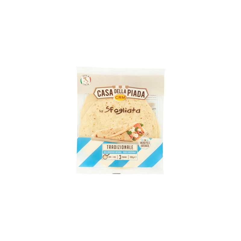 C.R.M. PIADINA SFOGLIATA 390GR