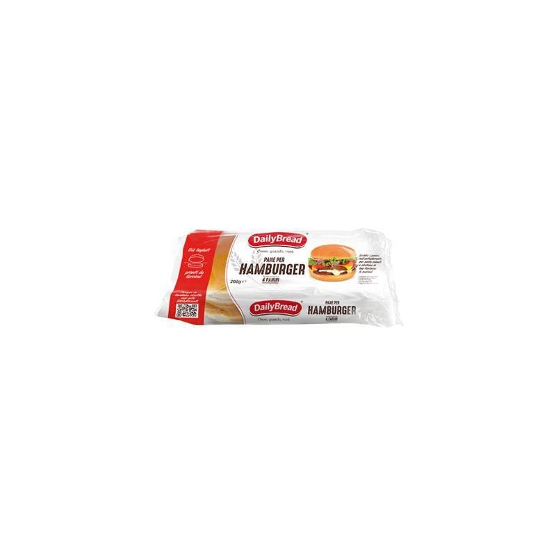 DAILYBREAD HAMBURGER PANINI MORBIDI X 4 PZ GR.200