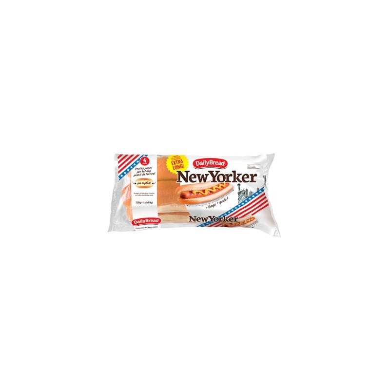 DAILYBREAD NEW YORKER X4 PZPANINI HOT DOG EXTRA