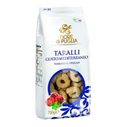 FIORE PUGLIA TARALLI SAPORE MEDITERRANEO GR.250