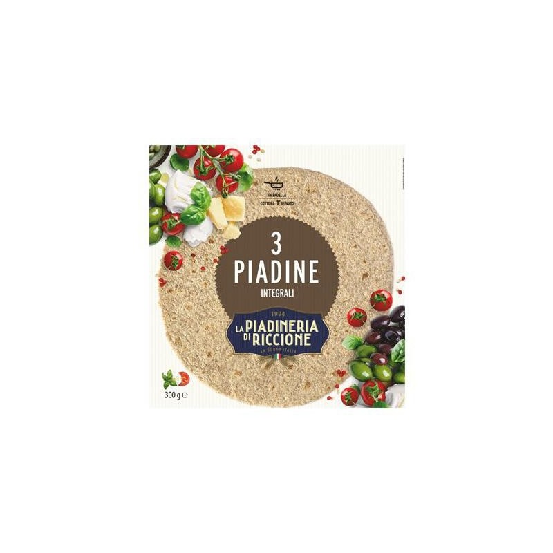 LA PIADINERIA DI RICCIONE PIAD.INTEGRALE X3 GR.300