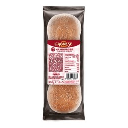 L'AGNESE HAMBURGER SESAMO GR300 (6 PEZZI)