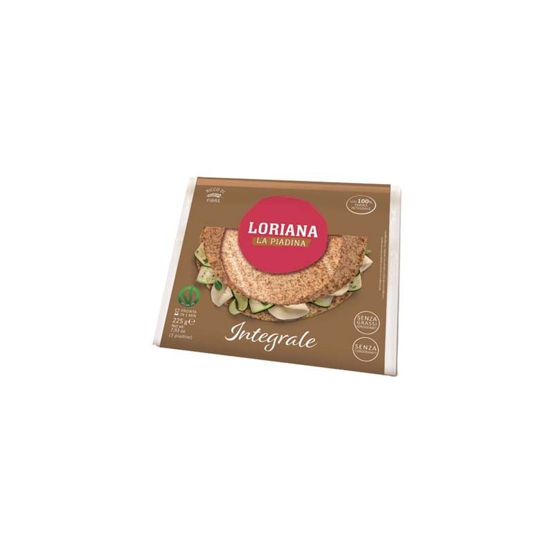 LORIANA PIADINA INTEGRALE 225 GR