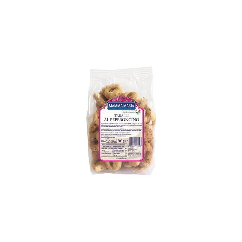 MAMMA MARIA TARALLI AL PEPERONCINO GR.300