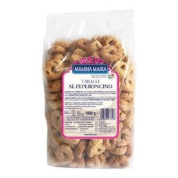 MAMMA MARIA TARALLI AL PEPERONCINO KG.1 BUSTA