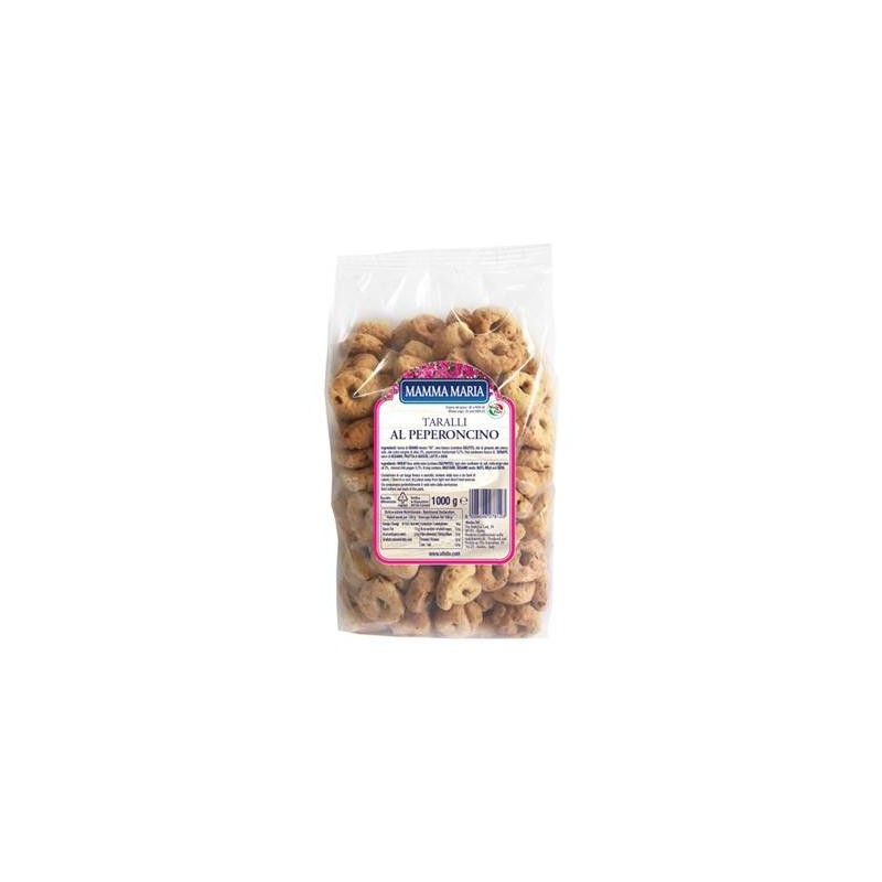 MAMMA MARIA TARALLI AL PEPERONCINO KG.1 BUSTA