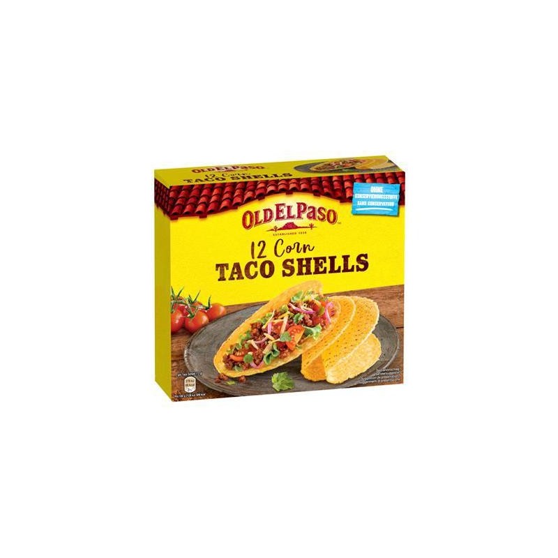 OLD EL PASO TACO SHELLS 12 PEZZI GR156