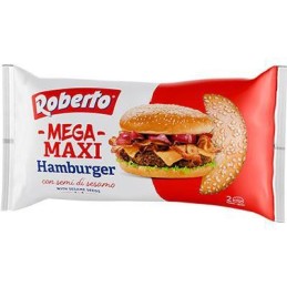 ROBERTO MEGA MAXI HAMBURGER X2GR.250 SEMI DI SESA
