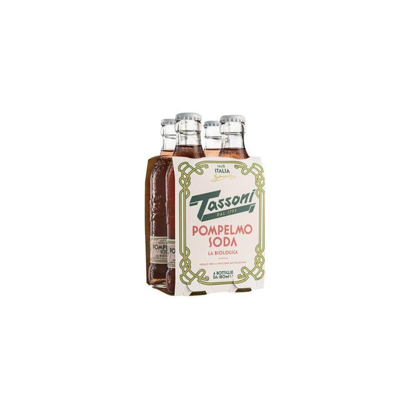 TASSONI POMPELMO SODA CL.18X4 ANALCOLICA GASSATA