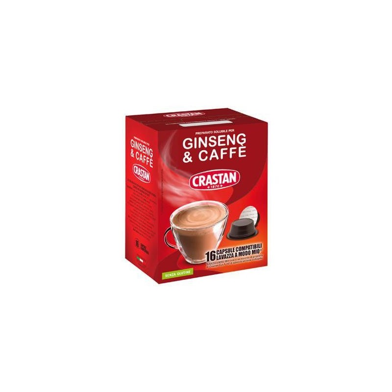 CRASTAN GINSENG&CAFFE' X16 CAPS C/AMODOMIO ZUCCHERATO