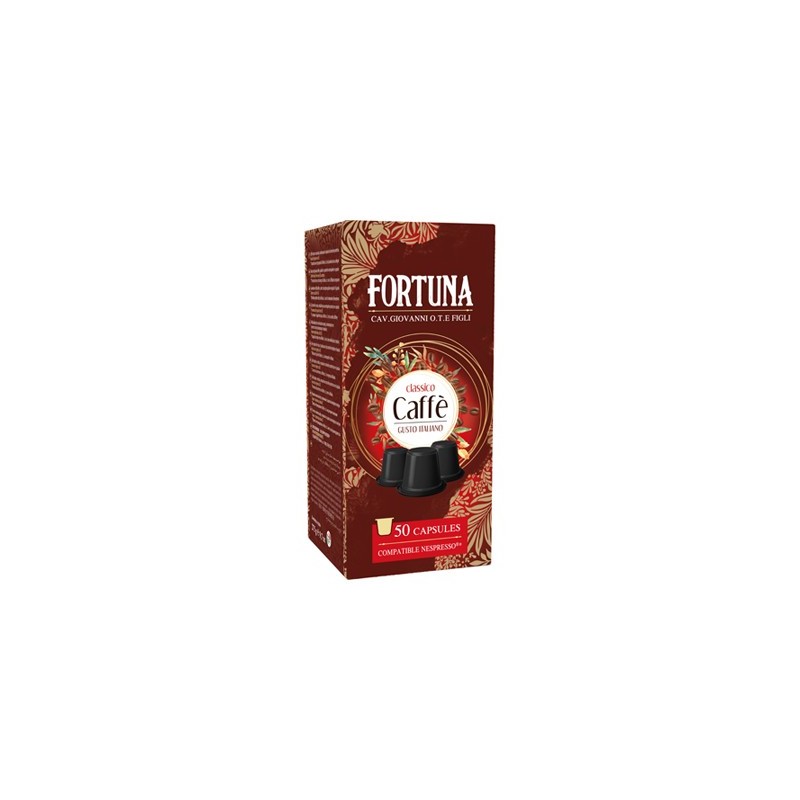 FORTUNA CAFFE'CAPSULE X50 PZ COMPATIBILI NESPRESSO