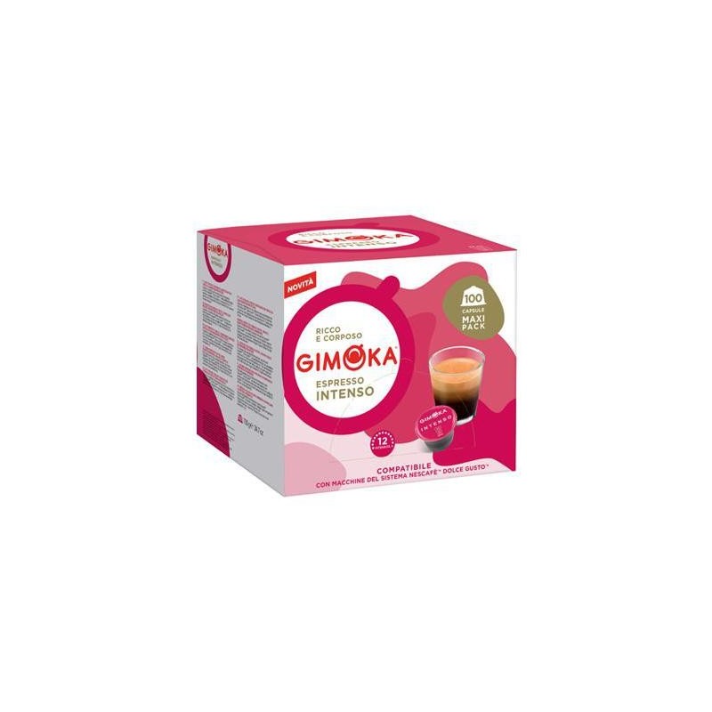 GIMOKA INTENSO X100 CAPS COMPATIBILI DOLCE GUSTO