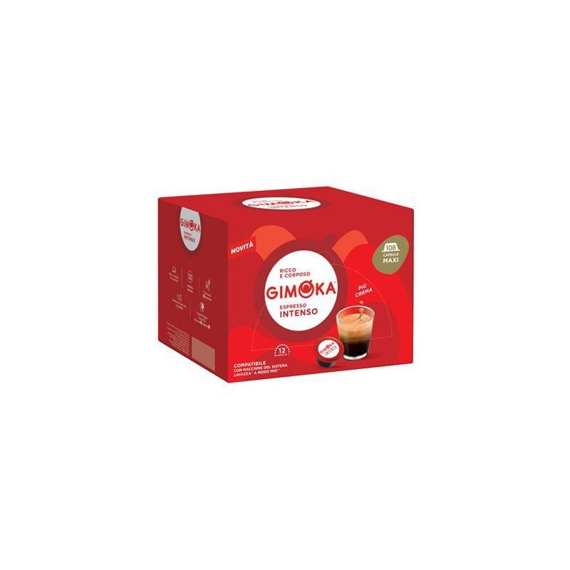 GIMOKA INTENSO X108 CAPS COMPATIBILI A MODO MIO