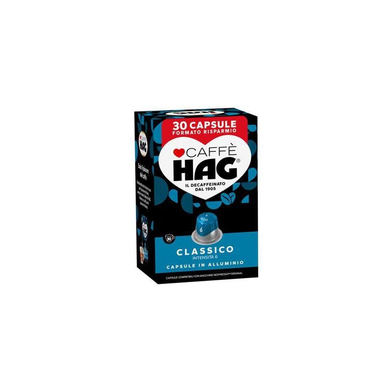 HAG DECAFFEINATO COMP.NESPRESSO CAPS X 30