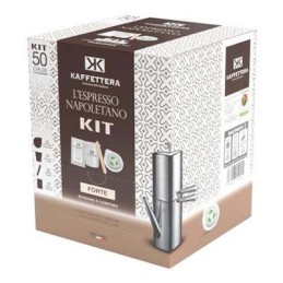 KAFFETTERA CIALDE GUSTO FORTEX 50 PEZZI + ACCESSORI