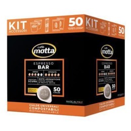 MOTTA KIT CAFFE' ESP.BAR CIALDE X 50 BICCHIERINI /PALETTINE