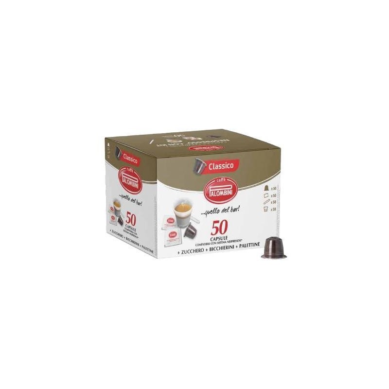 PALOMBINI KIT CAPS COMPATIBILENESPRESSO CLASSICO X50