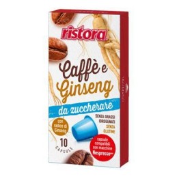 RISTORA CAFFE'&GINSENG DA ZUCCHERARE X10CAPS NESPRESSO