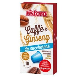 RISTORA CAFFE'&GINSENG X10 CAPSULE GR7,5 NESPRESSO